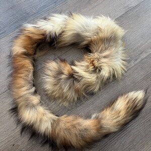 Genuine real fur trim